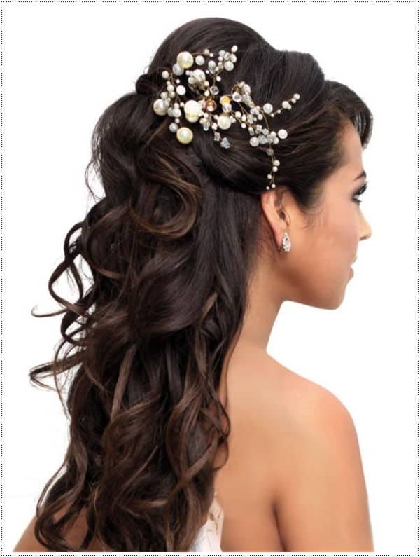 25+ Best of wedding hairstyles medium length hair down