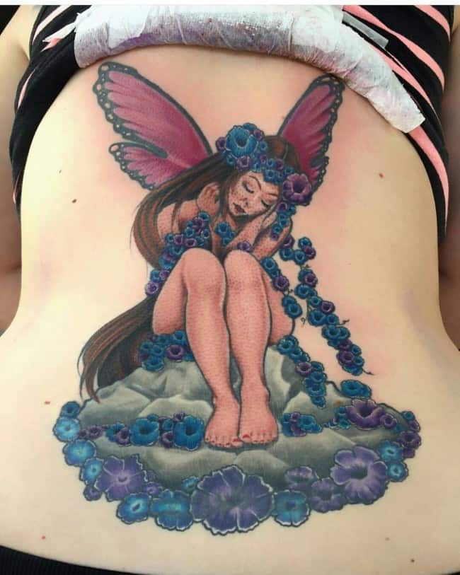 20 Mind Blowing Fairy Tattoos Pictures - SheIdeas