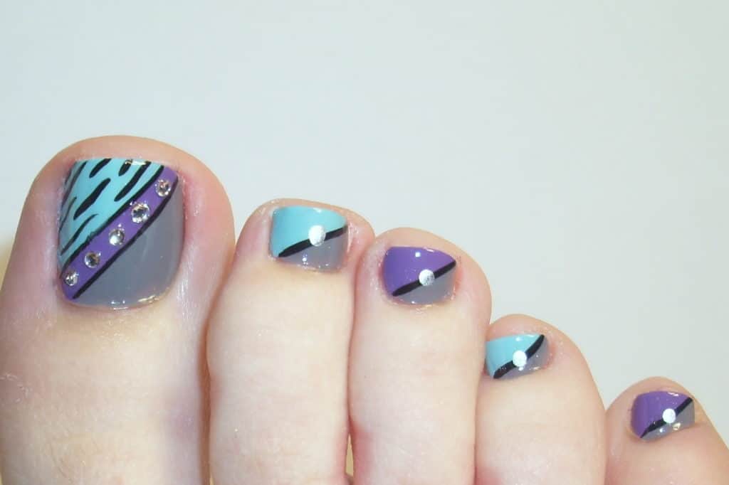 Cool Toe Nail Art Designs
