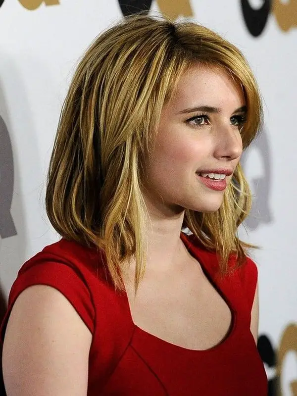 Awesome Hairstyle For Thin Hair by Emma Roberts