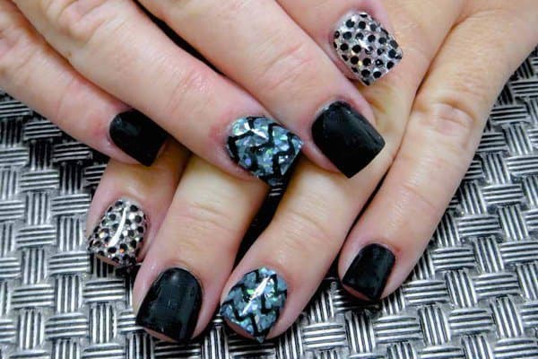 Simple Acrylic Nail Designs 2016 for Party