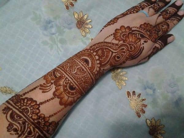 Desain Pernikahan Simple Wedding Mehndi Designs