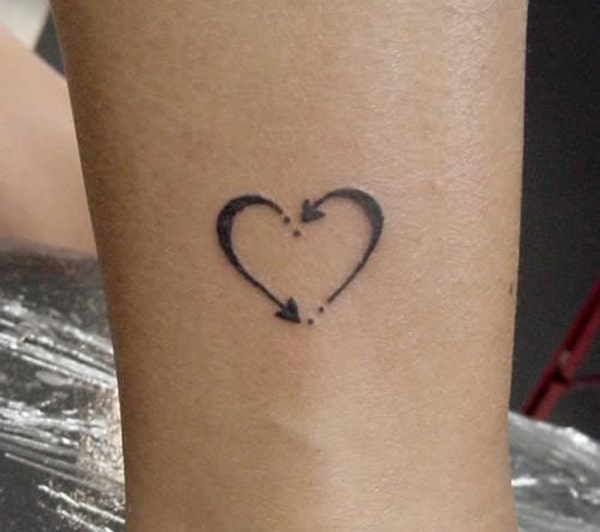 Small Heart Tattoo Designs for Men and Women