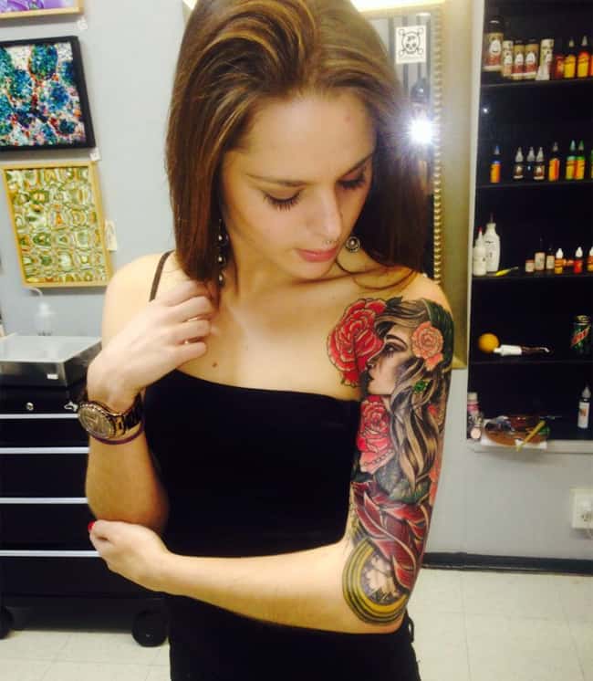 Beautiful Sleeves Tattoos Ideas for Girls