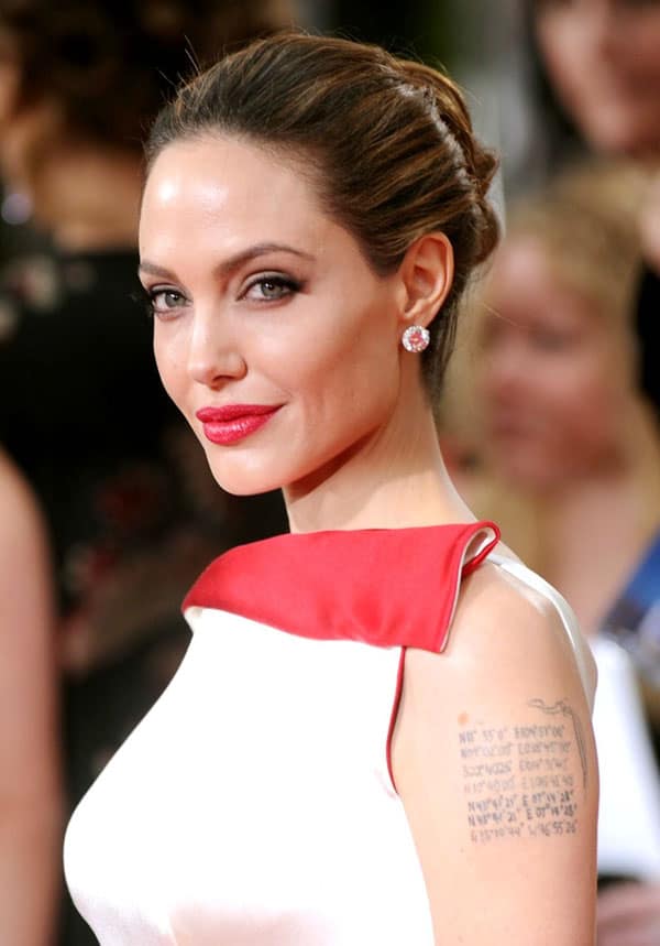 Best Angelina Jolie Red Carpet Bun Hairstyles