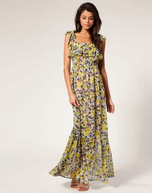Fantastic Floral Maxi Summer Dress Ideas