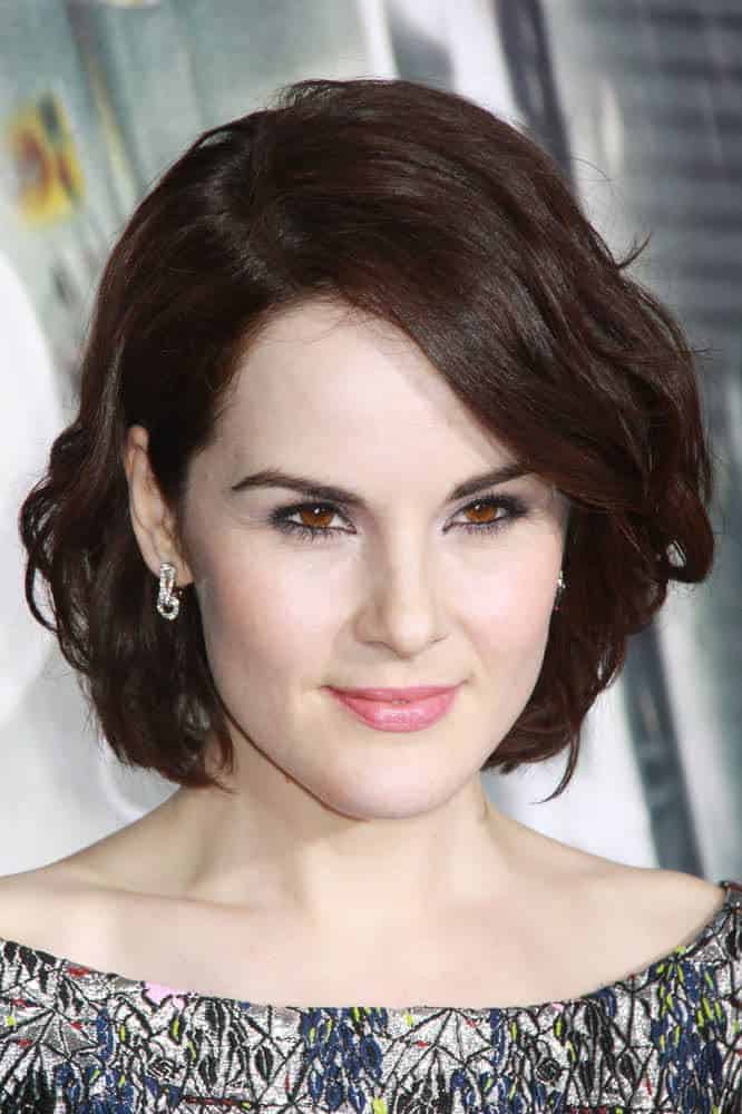 Hollywood Celebrity Hairstyles by Michelle Dockery