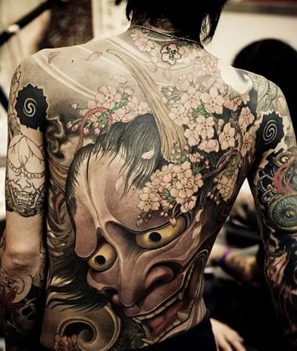 Traditional Japanese Demon Tattoo Designs