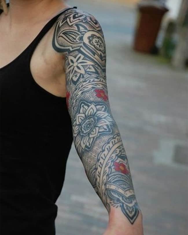 Trendy Women Tattoos for Sleeves