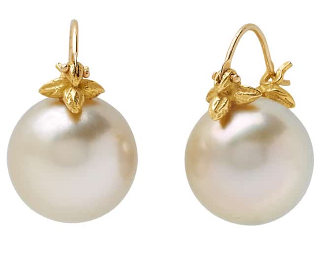Amazing Pearl Flyer Earrings for Christmas