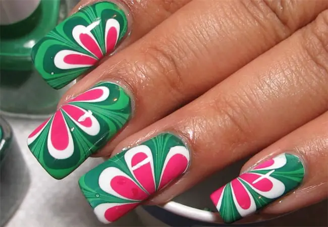 Awesome Water Nail Art Designs 2016