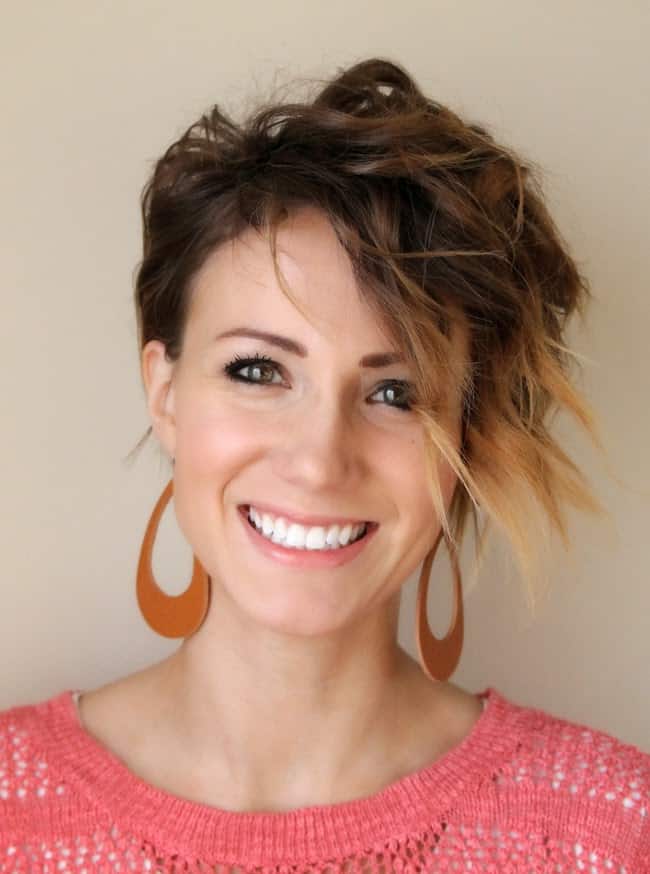 Latest Ombre Pixie Hairstyle Designs