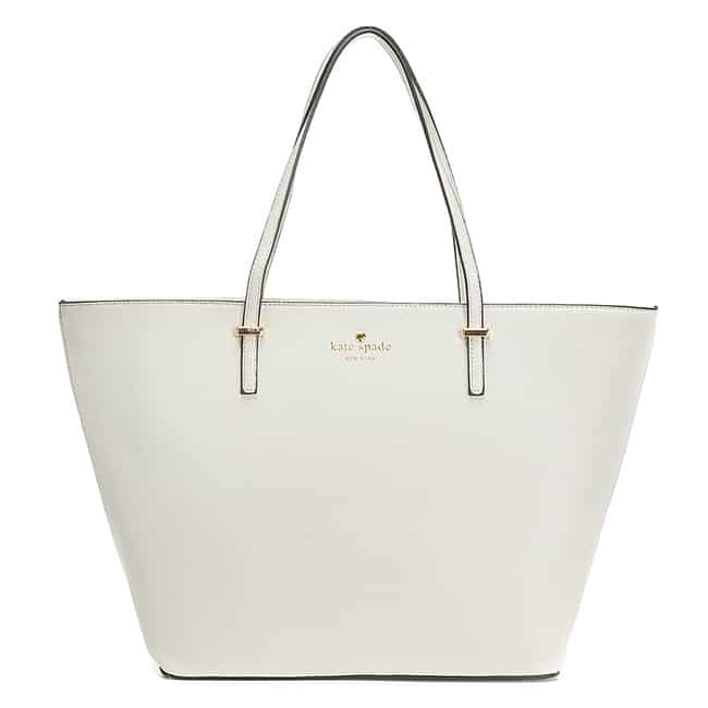 White Harmony Tote Handbag for Women