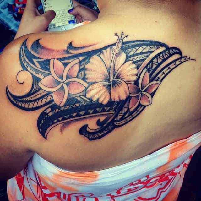 Awesome Shoulder Polynesian Tattoos Ideas