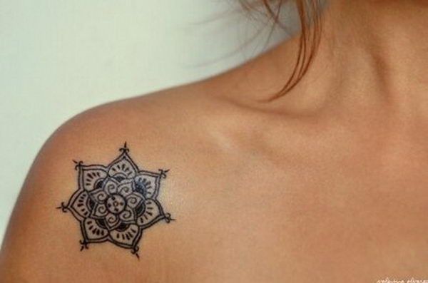 Cute Collar Bone Star Tattoos for Women
