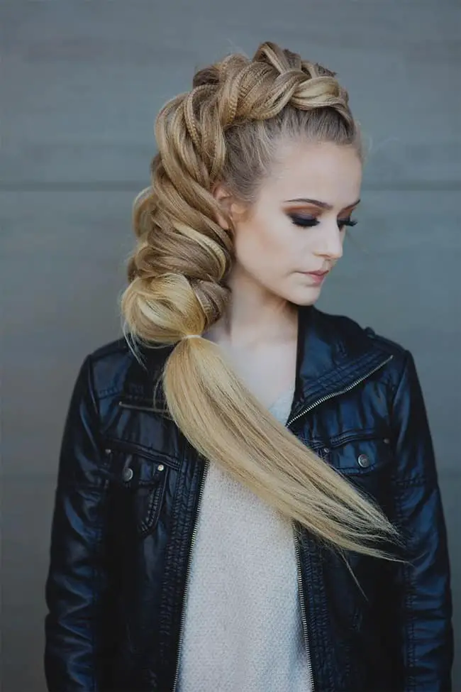 25 Superlative Fishtail Hairstyles Ideas SheIdeas