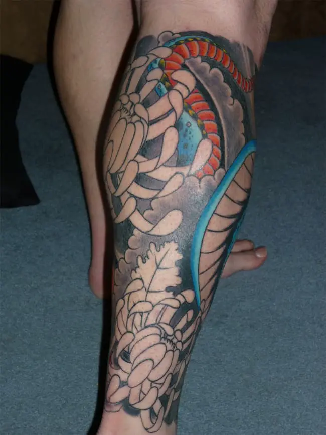 Amazing Leg Sleeve Tattoos Art 2016
