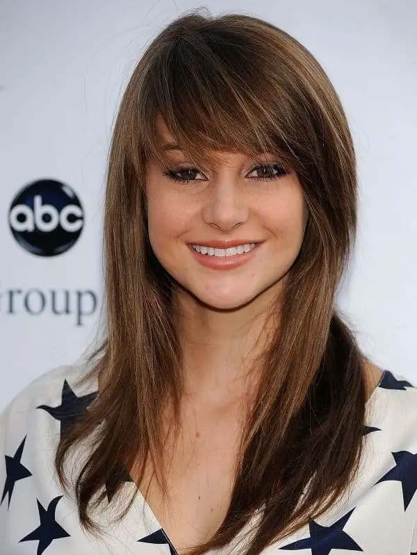Girls Long Faces Hairstyles With Bangs 2016-17