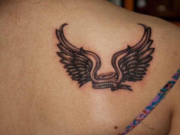 Keep Flying Wings Tattoo Designs for Christmas