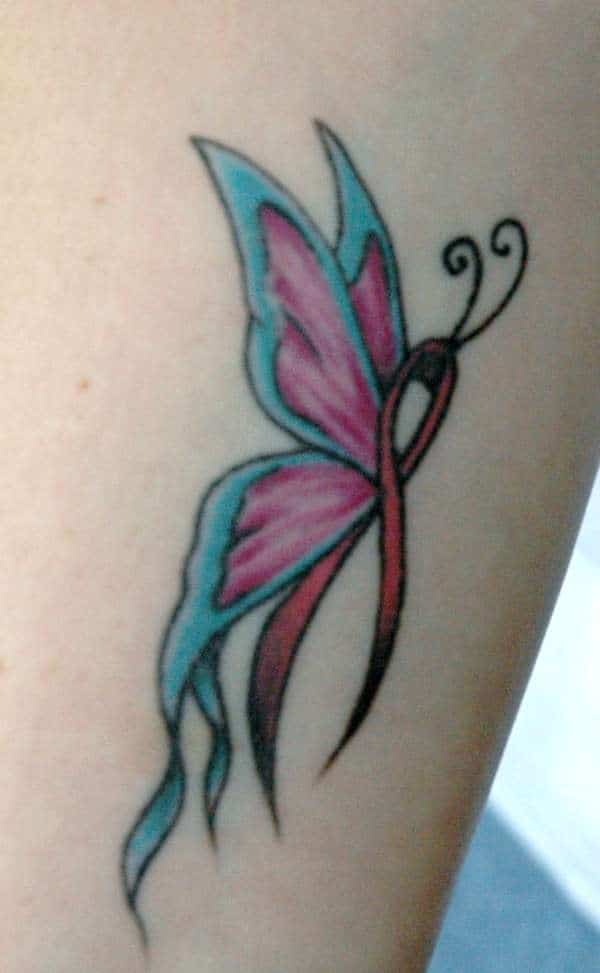 Trendy Breast Cancer Awareness Tattoo Pictures