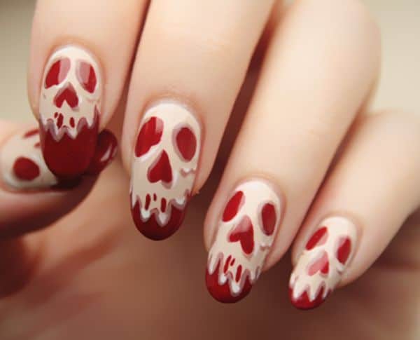 blood-inspired-halloween-nail-art-designs-for-long-nails