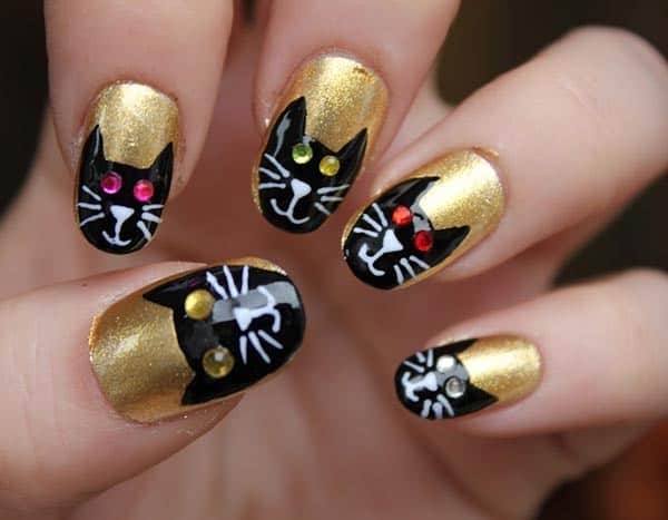 cute-halloween-nail-designs-for-girls-2017