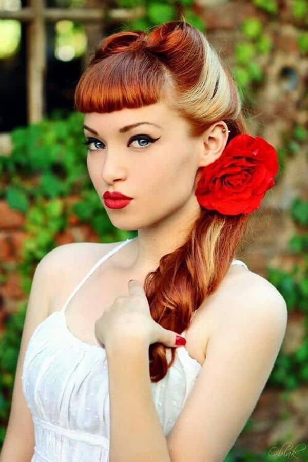20 Easy And Simple Vintage Hairstyles Pictures SheIdeas