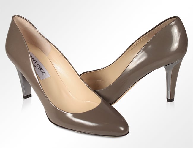 fantastic-designer-gray-leather-pumps-for-women