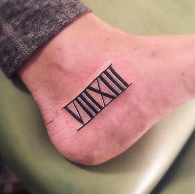fantastic-roman-numeral-foot-ankle-tattoo-designs