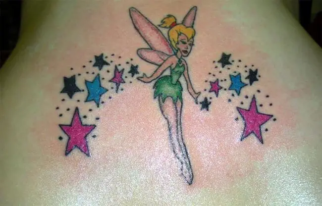 awesome-fairy-and-colorful-stars-tattoo-designs