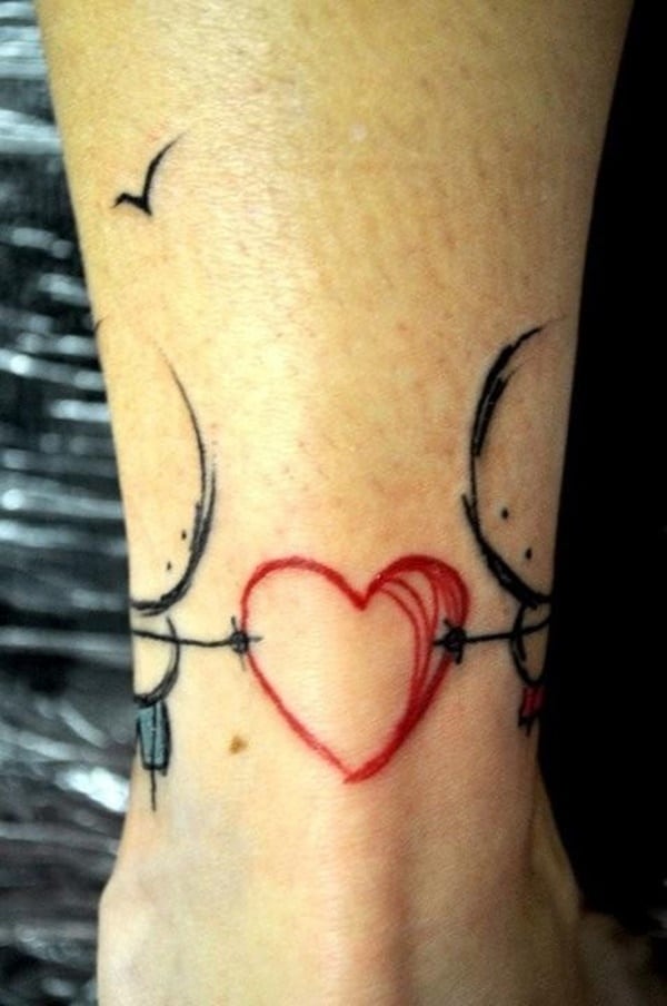 cool-love-tattoos-ideas-on-leg-for-girls