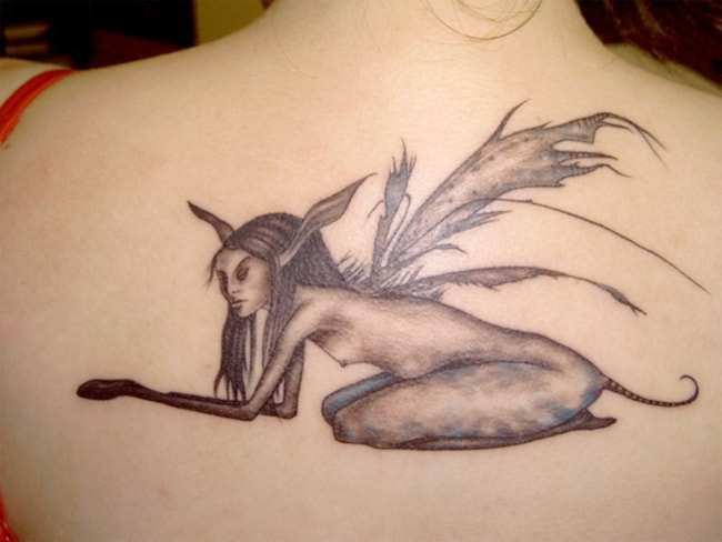 excellent-upper-back-fairy-tattoo-designs-for-women