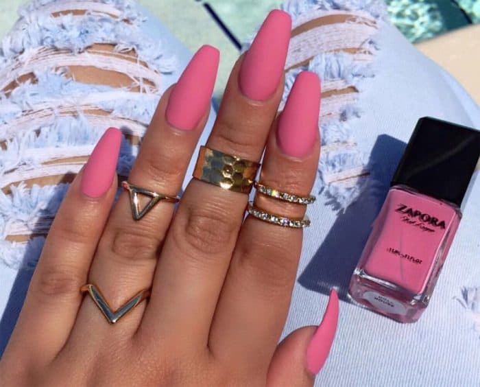 32 Cute Hot Pink Nail Designs Pictures to Try (2020) – SheIdeas