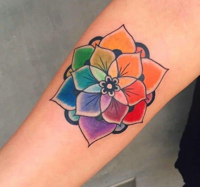 Rainbow Tattoo Designs