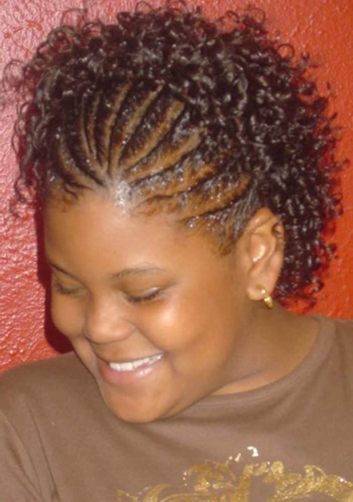 Braids On Very Short African Hair SHORT BOX BRAIDS HAIRSTYLES FOR 