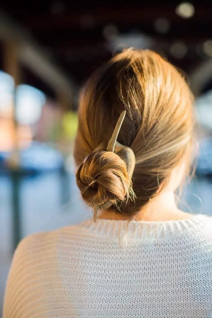 25 Easy Hair Stick Bun Ideas For Ladies Sheideas