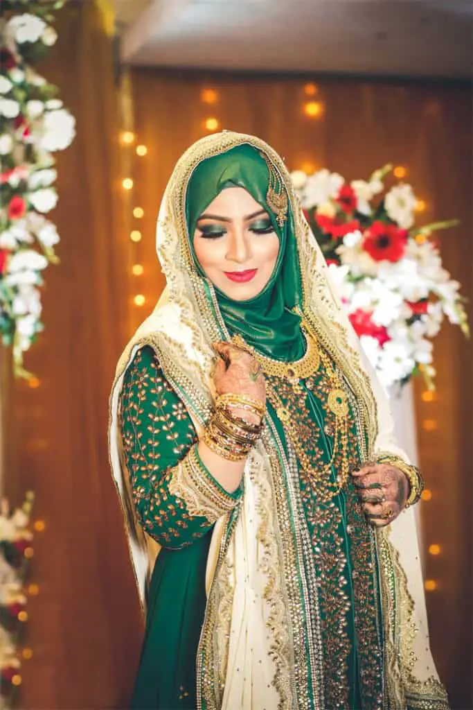 25 Beautiful Bridal  Hijab  Designs for Wedding  SheIdeas