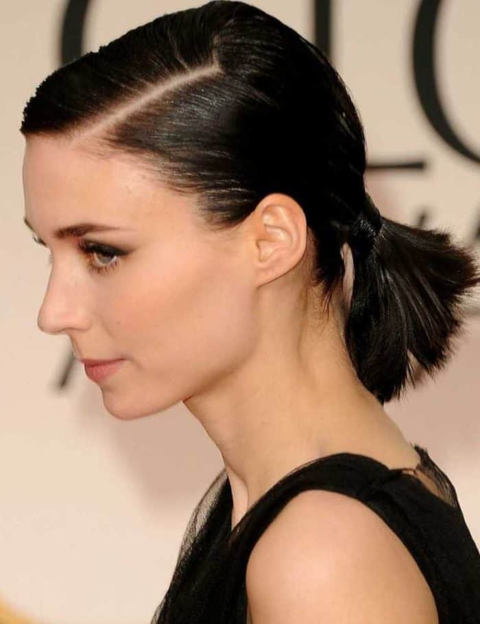 Short Hair With Ponytail