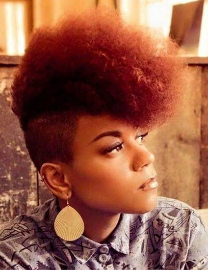 27 piece afro mohawk hairstyles for black women