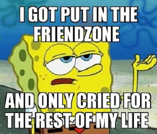 sad friend zone meme