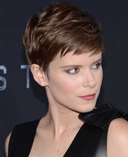 cropped pixie haircut for thick hair