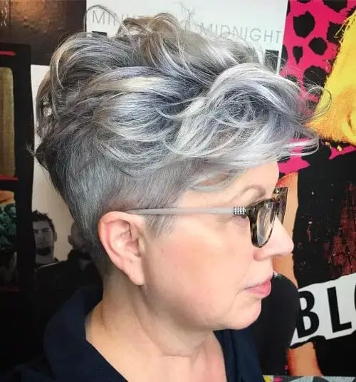 Top 10 Short Hairstyles for Women Over 60 with Glasses – SheIdeas