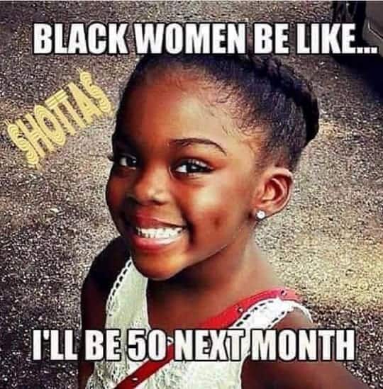 meme about black woman