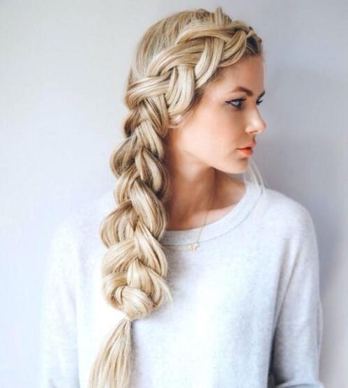 cowgirl hairstyle with bohemian braid