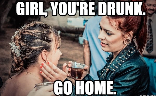 funny drunk girl memes to laugh