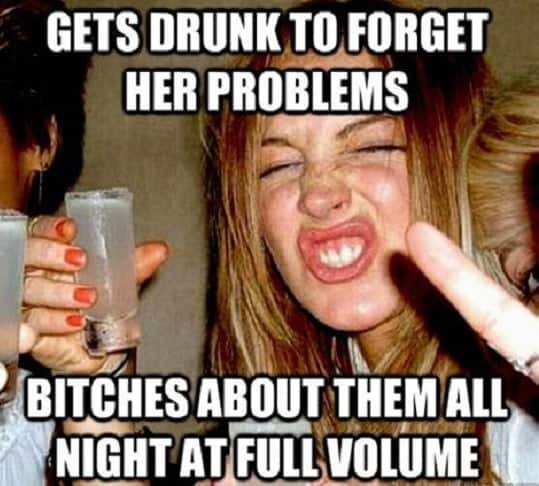 hilarious drunk girl memes