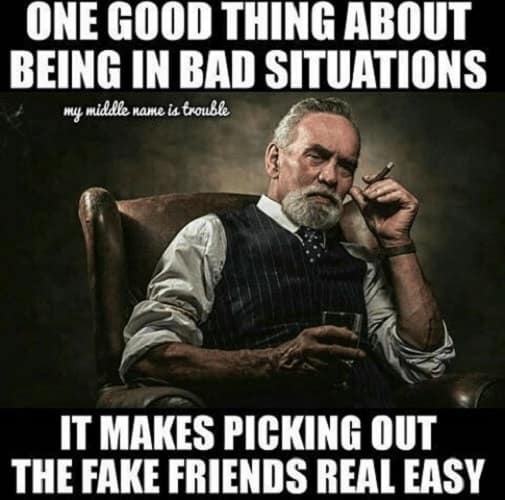 fake friends meme