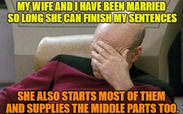 funny meme about wife