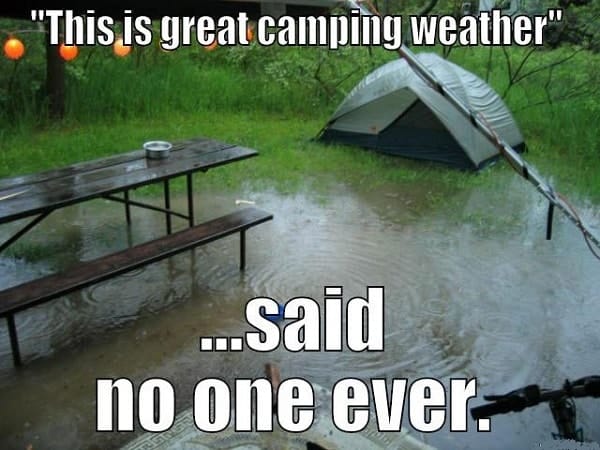 hilarious camping memes
