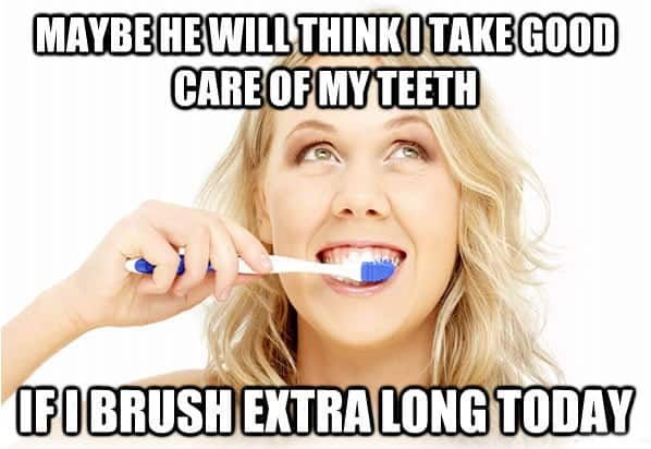 funny dental meme regarding teeth